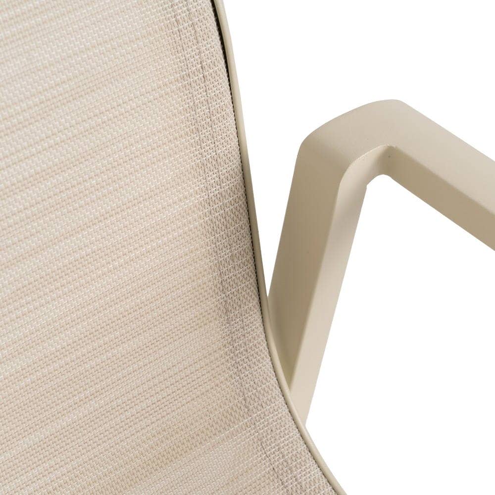 Silla Apilable de Aluminio y Textileno Exterior 57x62,5x88 cm - Imagen 7