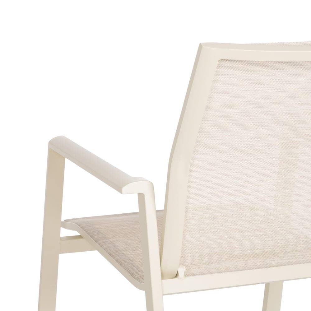 Silla Apilable de Aluminio y Textileno Exterior 57x62,5x88 cm - Imagen 9
