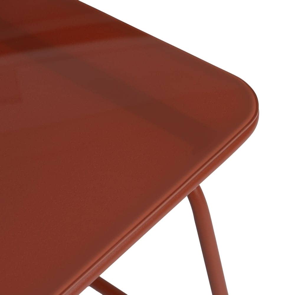Conjunto de Jardín de Acero con Sofá, Sillones y Mesa de Cristal Templado - Imagen 5