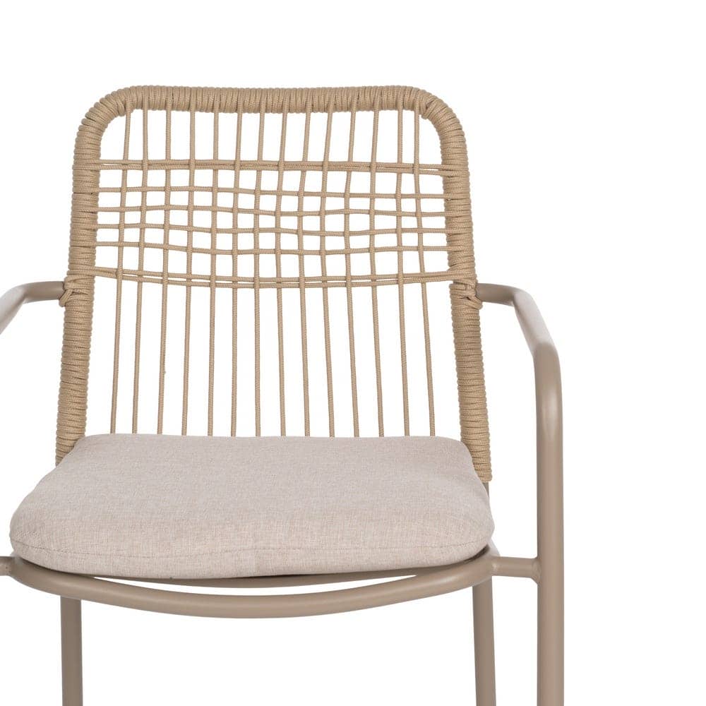 Silla de Aluminio Exterior con Cojín Desenfundable 58x62x85 cm - Imagen 4
