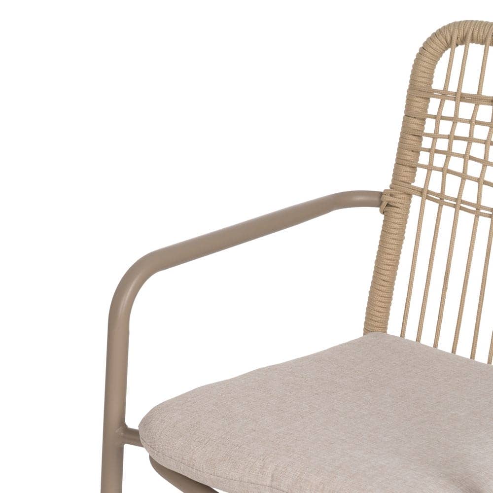 Silla de Aluminio Exterior con Cojín Desenfundable 58x62x85 cm - Imagen 5