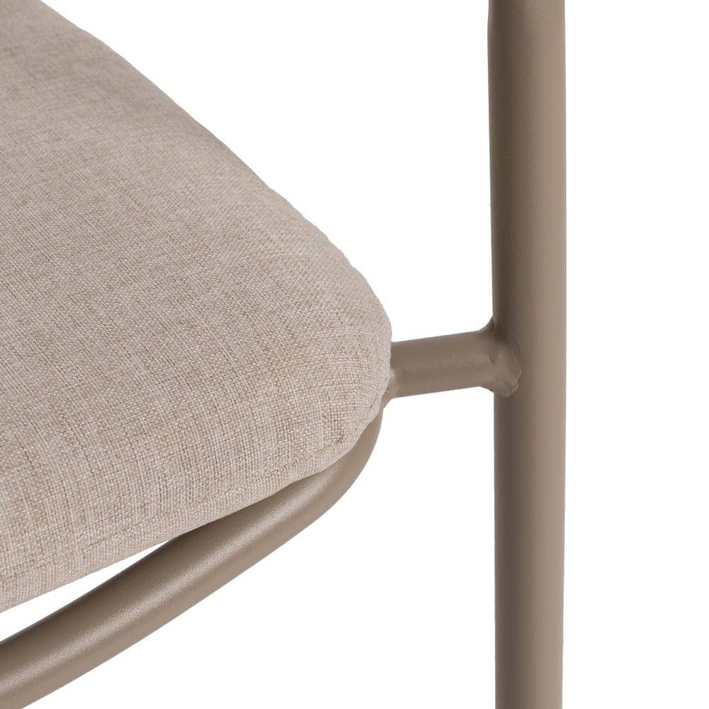 Silla de Aluminio Exterior con Cojín Desenfundable 58x62x85 cm - Imagen 8
