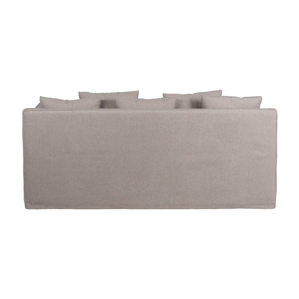 Sofá Taupe Moderno con Cojines Desenfundables - Comodidad y Estilo para tu Salón (78 cm de Altura) - Imagen 3