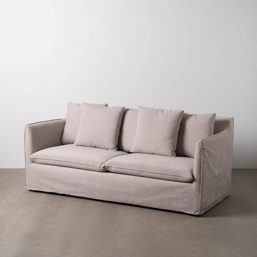 Sofá Taupe Moderno con Cojines Desenfundables - Comodidad y Estilo para tu Salón (78 cm de Altura) - Imagen 14