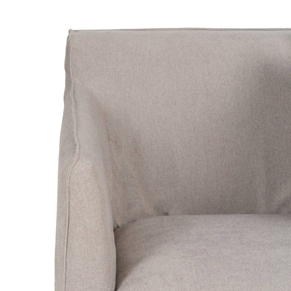 Sofá Taupe Amplio Desenfundable 237 cm - Elegancia y Comodidad para tu Salón - Imagen 5