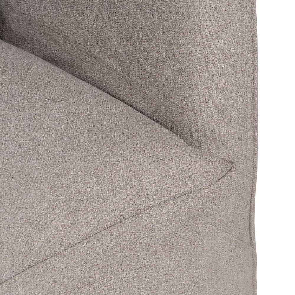 Sofá Taupe Amplio Desenfundable 237 cm - Elegancia y Comodidad para tu Salón - Imagen 8