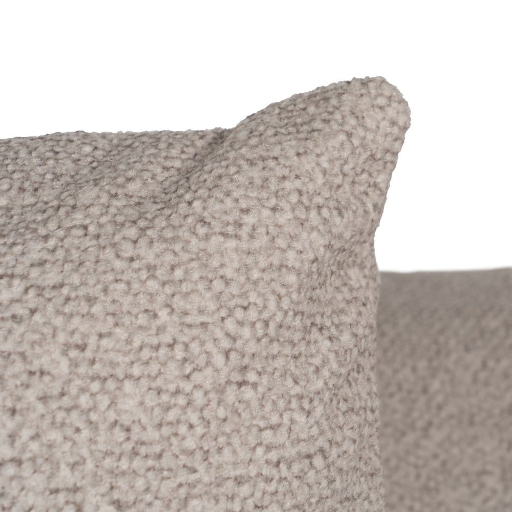 Sofá beige de tela para salón moderno – 200 x 102 x 100 cm - Imagen 9