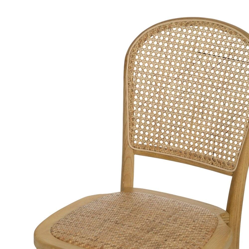Silla de Madera Qalven 88 cm - Diseño Elegante y Natural, Altura de Asiento 46,5 cm, Resistencia 130 kg - Imagen 5