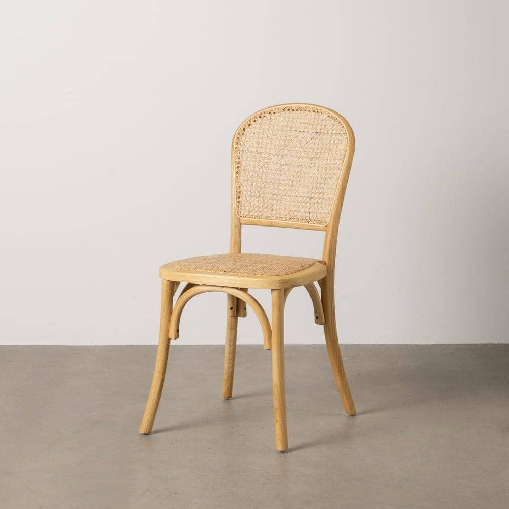 Silla de Madera Qalven 88 cm - Diseño Elegante y Natural, Altura de Asiento 46,5 cm, Resistencia 130 kg - Imagen 14