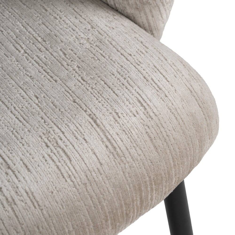 Silla de Poliéster Hielo con Patas de Hierro - 58x60x80,5 cm - Imagen 7