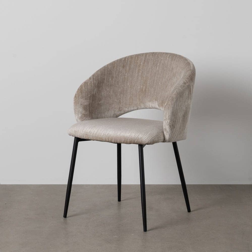 Silla de Poliéster Hielo con Patas de Hierro - 58x60x80,5 cm - Imagen 11