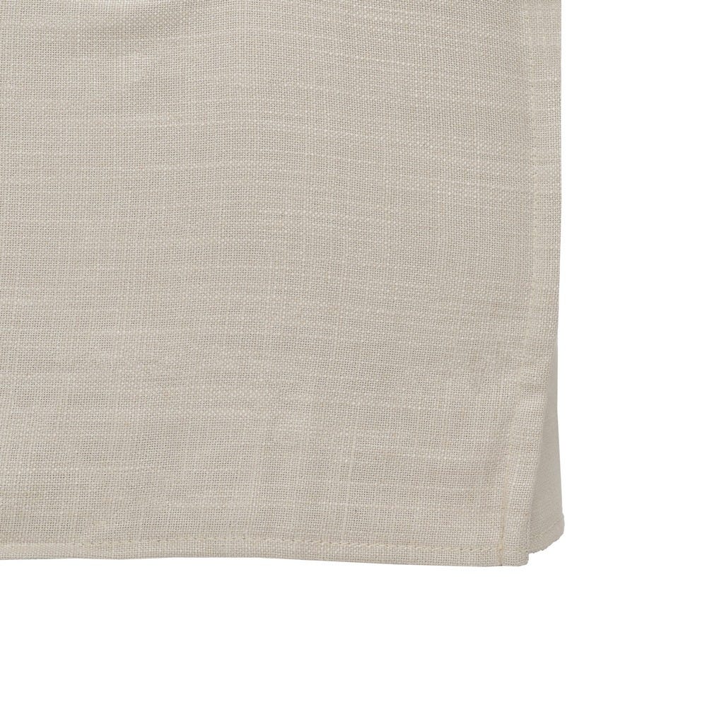 Sofá 4 plazas crema de tela para salón amplio – 220 x 100 x 91 cm - Imagen 14