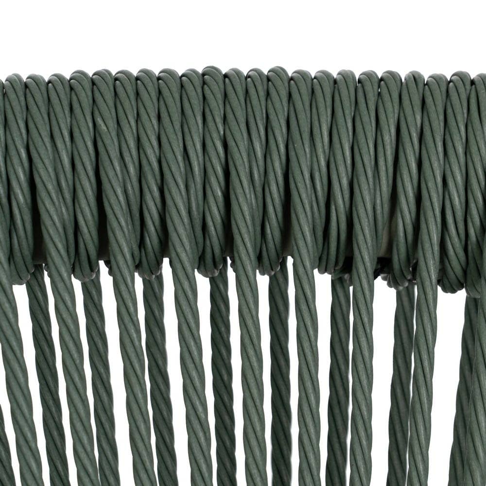 Silla Apilable Verde de Polipropileno 56x52x76 cm, Sin Montaje - Imagen 9