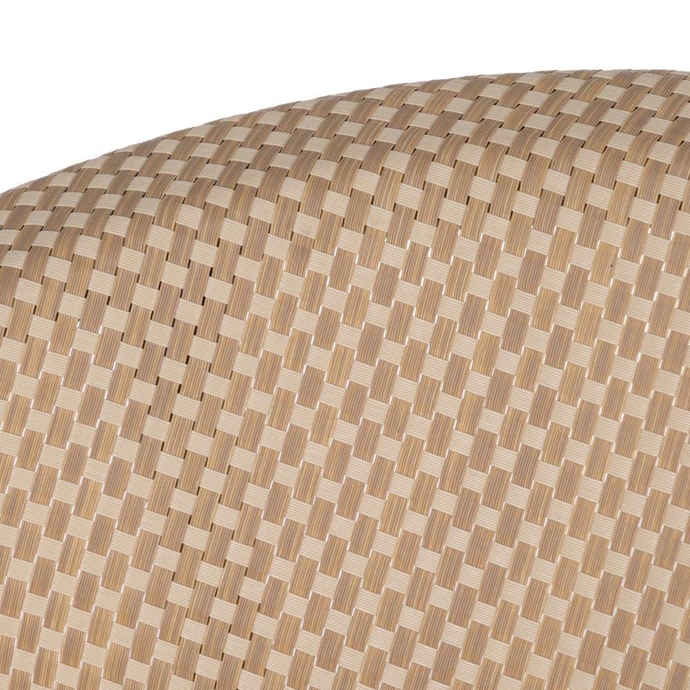 Silla Apilable Beige de Aluminio y Textileno 57x58,5x82 cm - Imagen 8