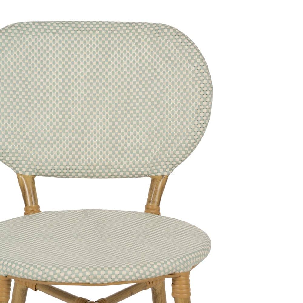 Silla Apilable Aguamarina de Aluminio y Textileno 47x60x79 cm - Imagen 4