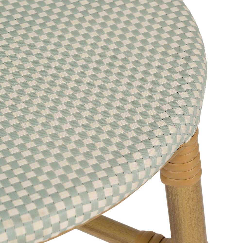 Silla Apilable Aguamarina de Aluminio y Textileno 47x60x79 cm - Imagen 8