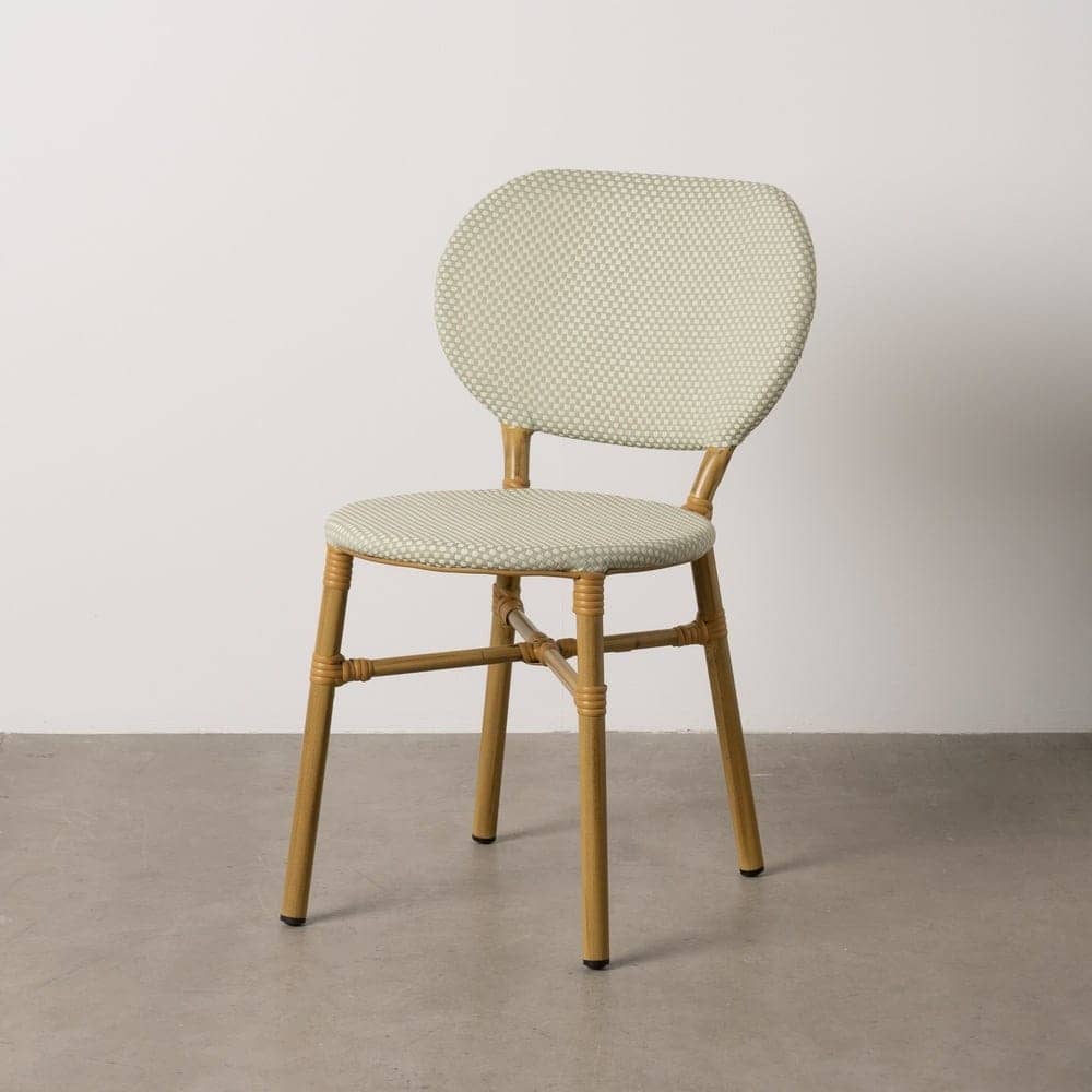 Silla Apilable Aguamarina de Aluminio y Textileno 47x60x79 cm - Imagen 12