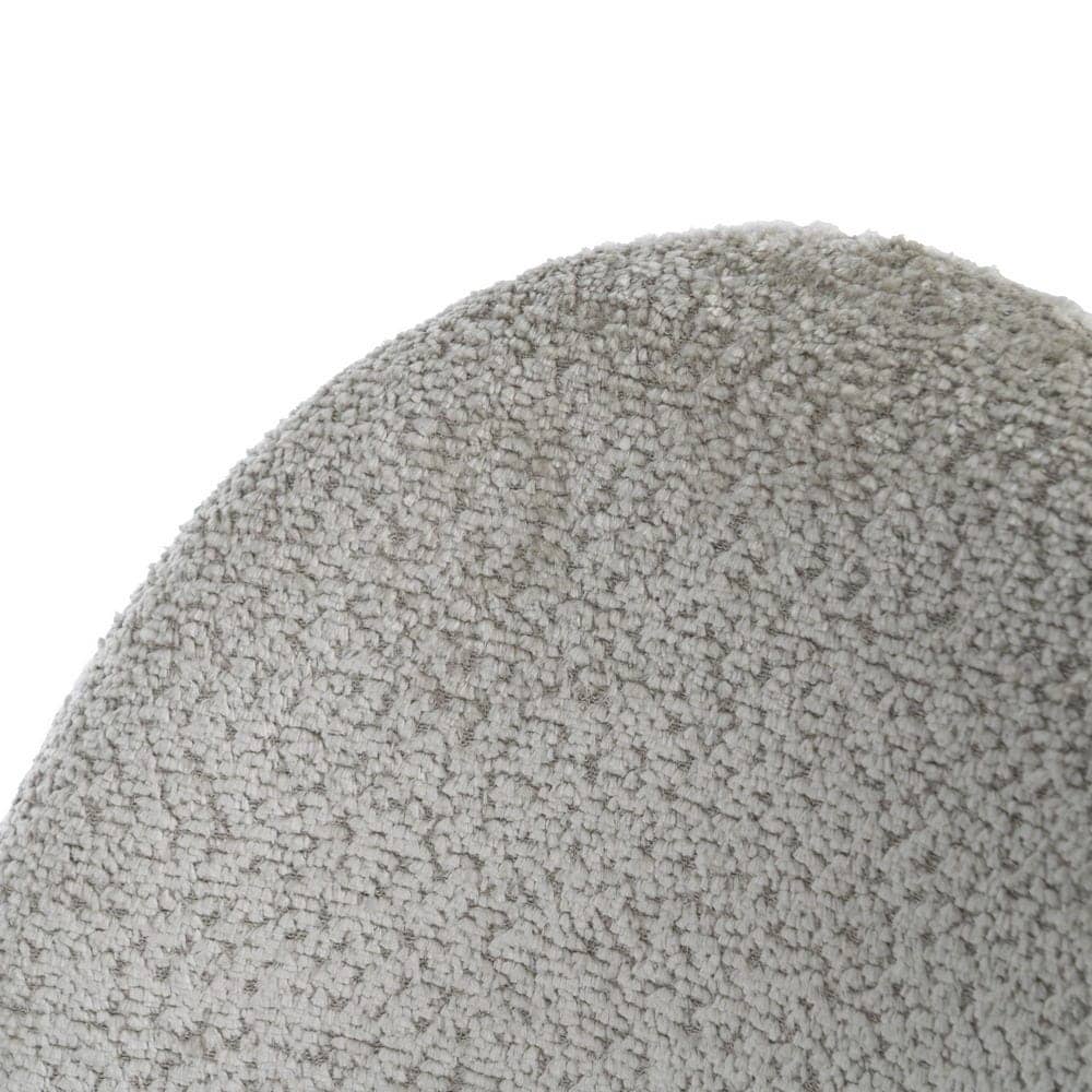 Silla Beige de Poliéster y Metal 47x61,5x85 cm, Sin Montaje - Imagen 6