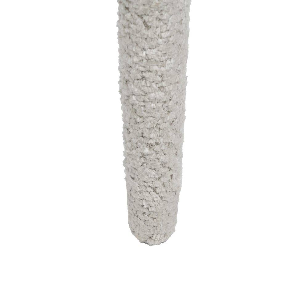 Silla Beige de Poliéster y Metal 47x61,5x85 cm, Sin Montaje - Imagen 11