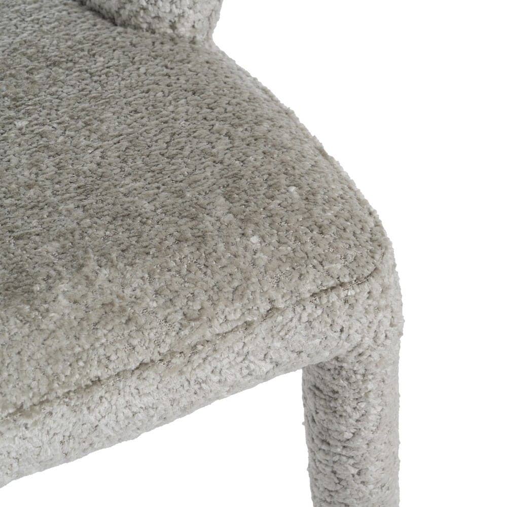 Silla Beige de Poliéster y Metal 55x60x80 cm, Sin Montaje, 150 kg - Imagen 8