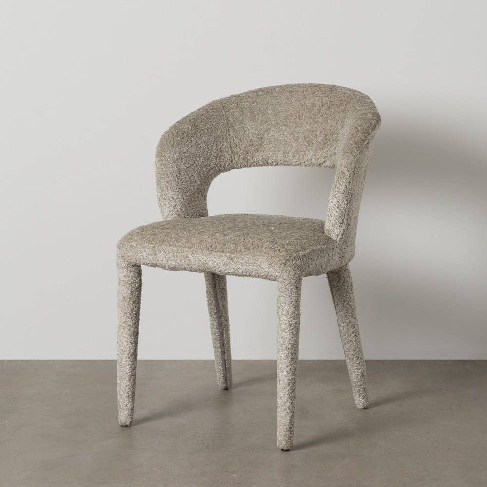 Silla Beige de Poliéster y Metal 55x60x80 cm, Sin Montaje, 150 kg - Imagen 12