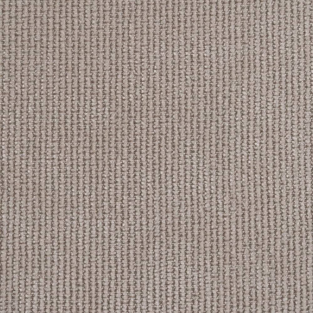 Banqueta Beige de Tejido 100% Poliéster y Estructura de Metal 51x37x45 cm - Imagen 6