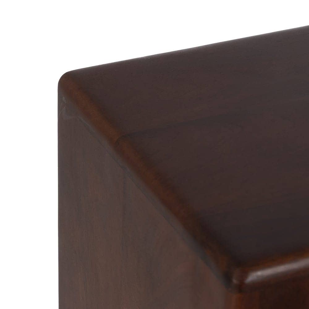 Peana de Madera de Mango 28x28x90 cm - Set de 3 piezas - Imagen 4