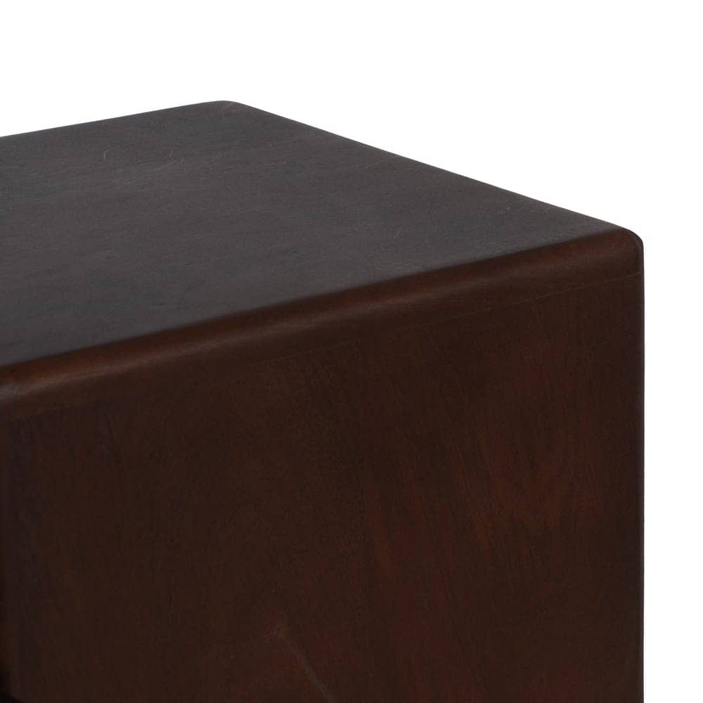Peana de Madera de Mango 28x28x90 cm - Set de 3 piezas - Imagen 5