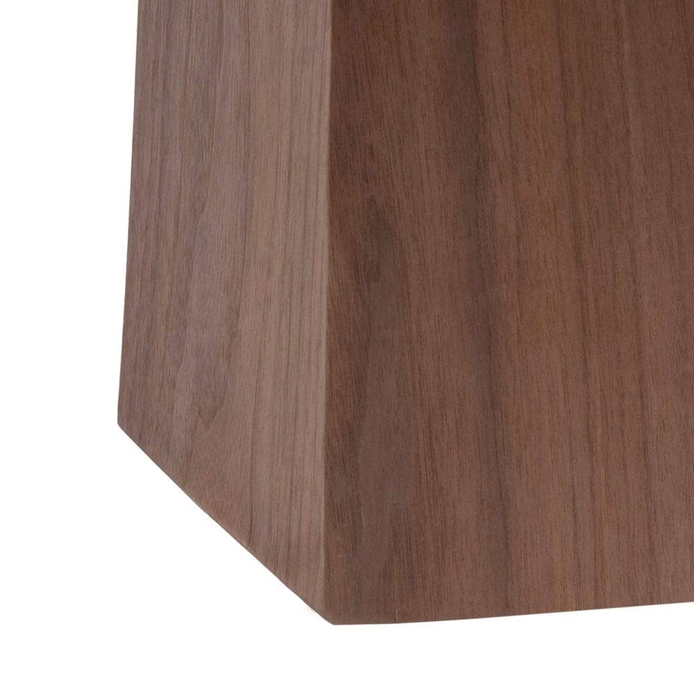 Mesa Comedor Blanco-Marrón DM con Top Cerámico Imitación Mármol 180x90 cm - Imagen 10