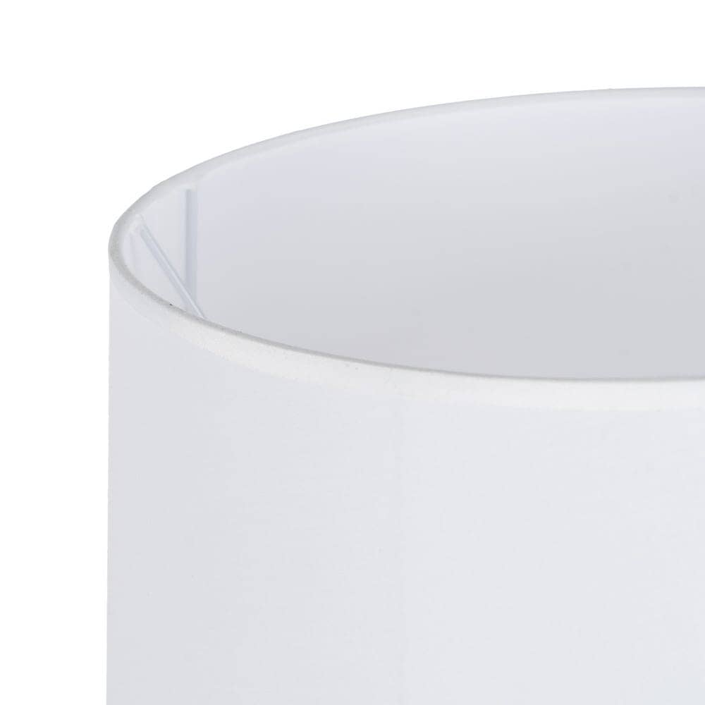 Lámpara de Mesa Lacada Verde DM 37,5x37,5x70cm con Pantalla de Algodón - Imagen 3
