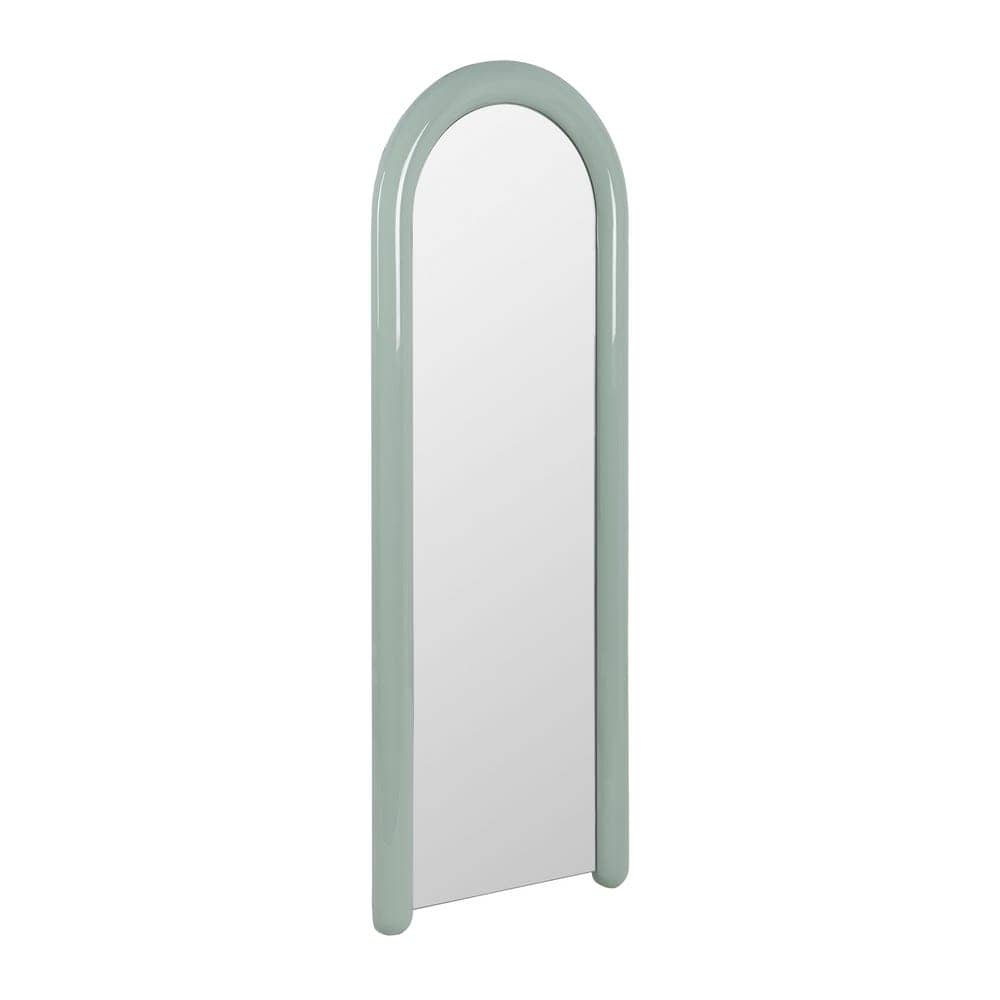 Espejo Vestidor Lacado Verde DM 148x48 cm con Sistema de Sujeción - Imagen 4