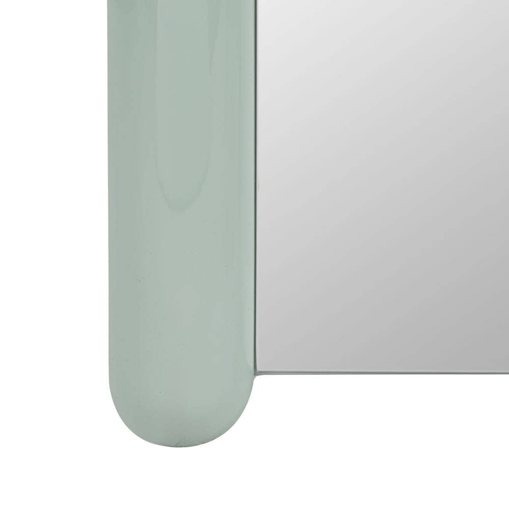 Espejo Vestidor Lacado Verde DM 148x48 cm con Sistema de Sujeción - Imagen 7