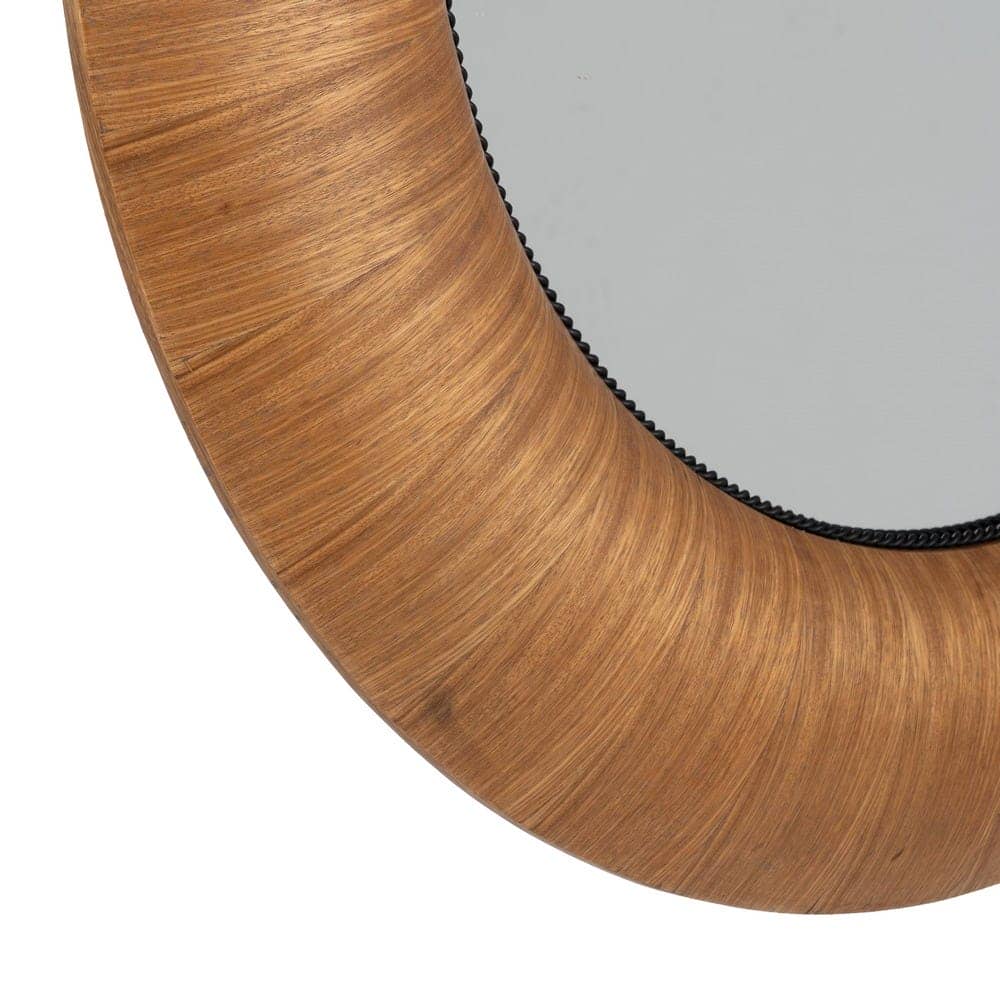 Espejo Miel DM-Madera 100,5x5,5x110,5 cm con Anillas para Sujeción - Imagen 6