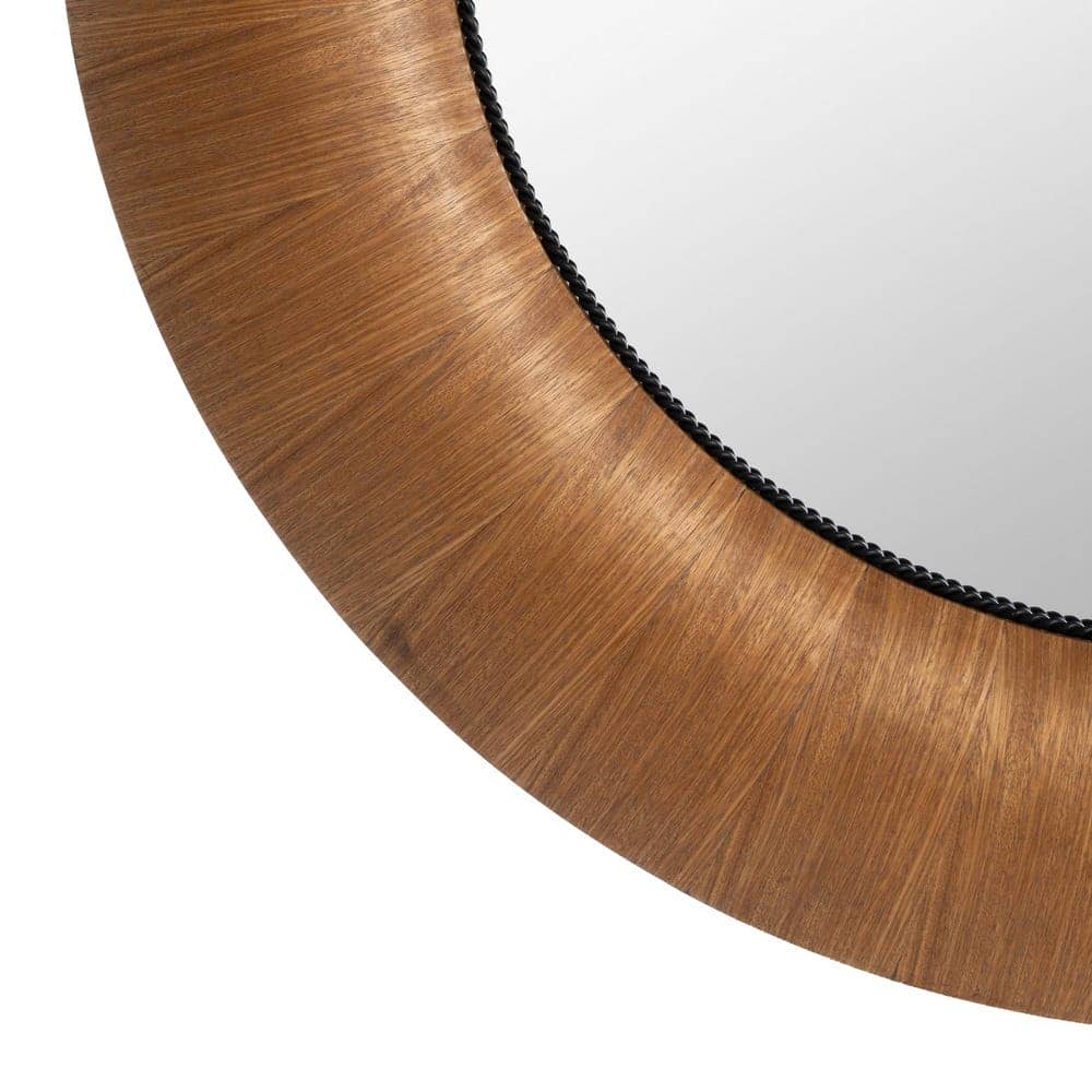 Espejo Miel DM-Madera 100,5x5,5x110,5 cm con Anillas para Sujeción - Imagen 7