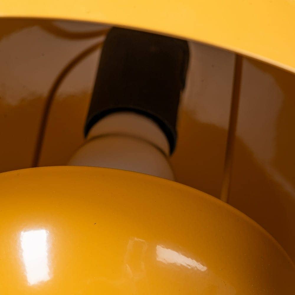 Lámpara de Techo Naranja de Metal 30x30x22 cm E27 220-240V - Imagen 5