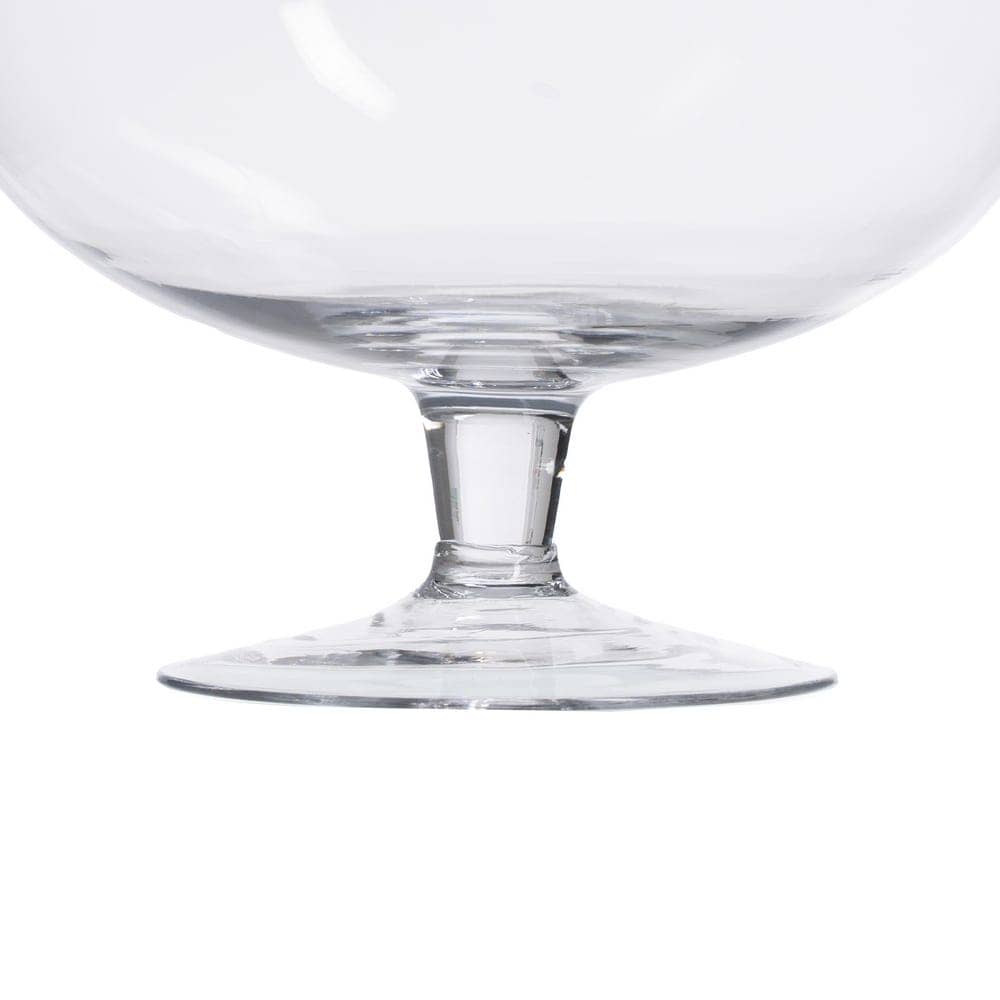 Copa Decorativa de Cristal Transparente 22x22x25 cm con Boca de 13 cm - Imagen 2