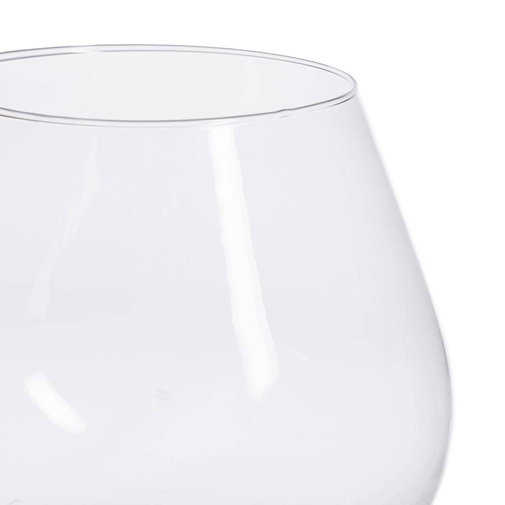 Copa Decorativa de Cristal Transparente 25x25x29 cm con Boca de 15 cm - Imagen 5