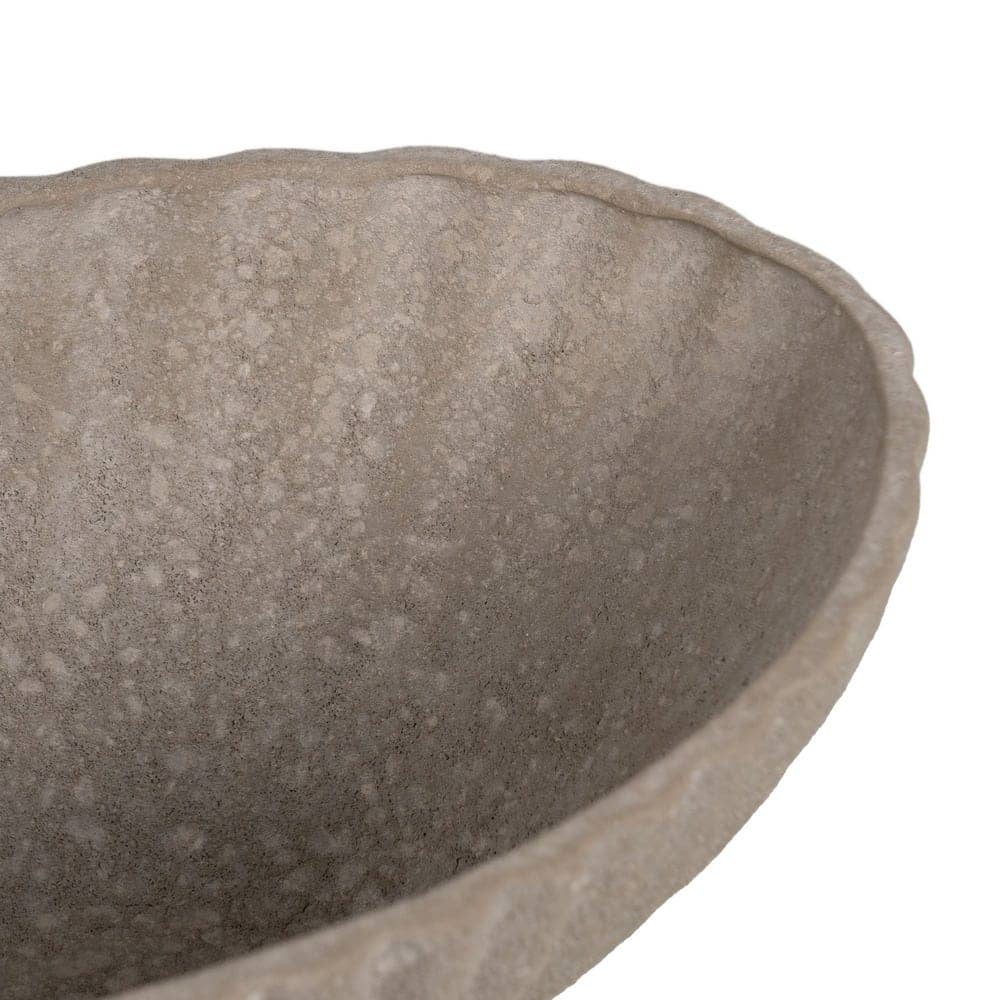 Centro de Mesa de Cerámica Piedra 33x20x12 cm - Decoración Elegante - Imagen 5