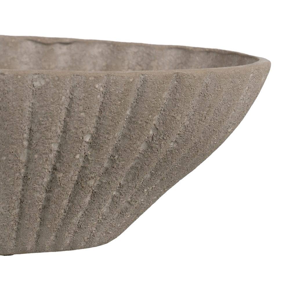 Centro de Mesa de Cerámica Piedra 33x20x12 cm - Decoración Elegante - Imagen 6
