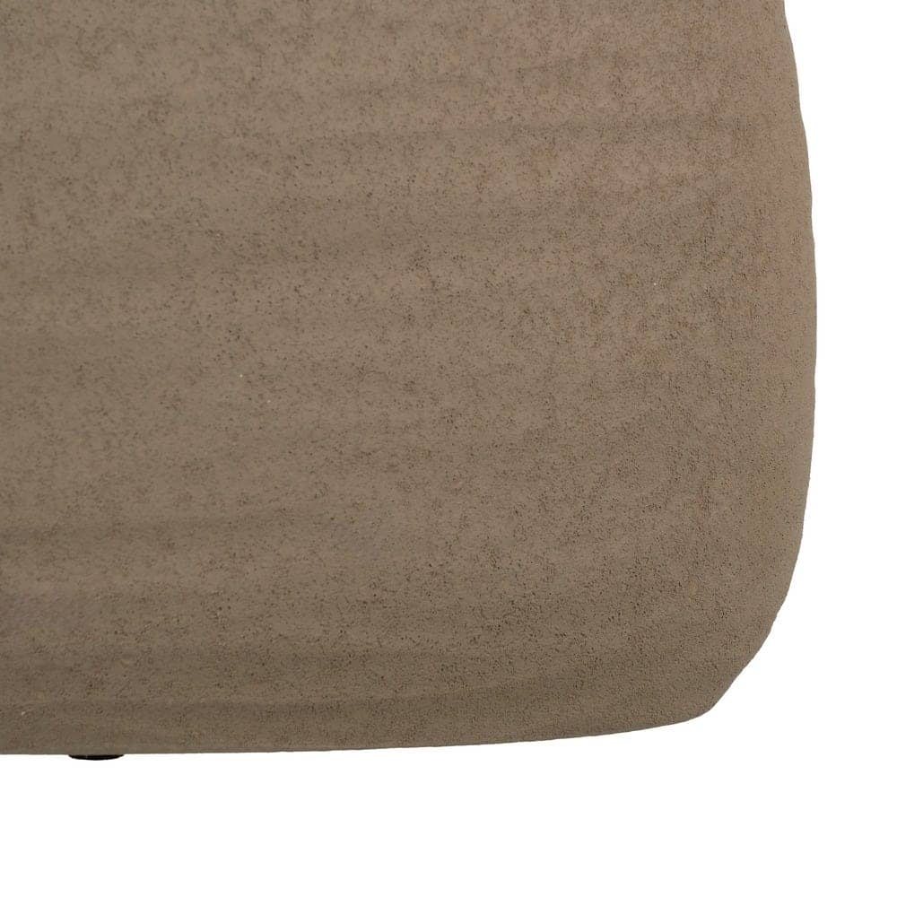Jarrón de Cerámica Gris Oscuro 30x16 cm - Decoración Elegante - Imagen 2