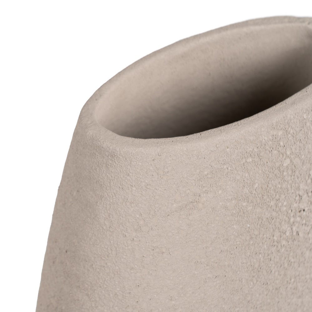 Jarrón Gris Cerámica Decoración 16 x 30 cm - Imagen 4