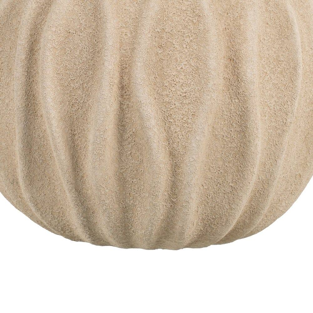 Macetero Beige Cerámica 23x23x20 cm con Boca de 17 cm - Imagen 2
