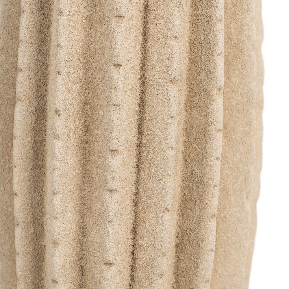 Jarrón Beige Cerámica Decoración 15 x 15 x 30 cm - Imagen 5