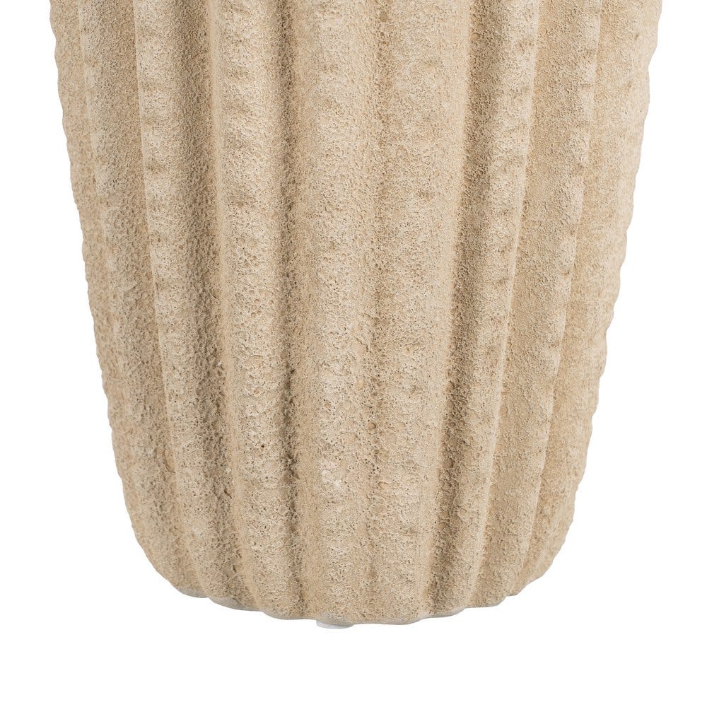 Jarrón Beige Cerámica Decoración 19 x 19 x 50 cm - Imagen 6