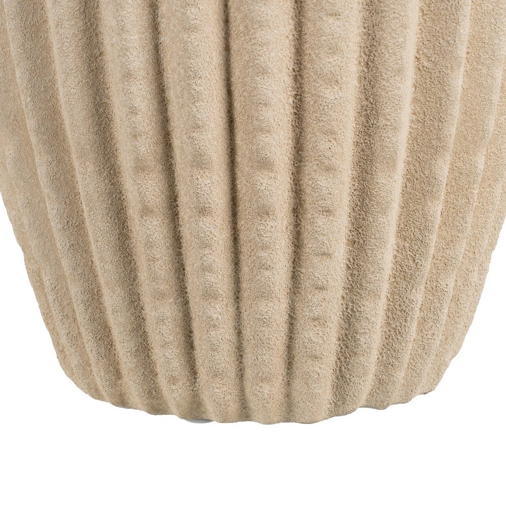 Jarrón Beige Cerámica Decoración 29 x 29 x 50 cm - Imagen 6