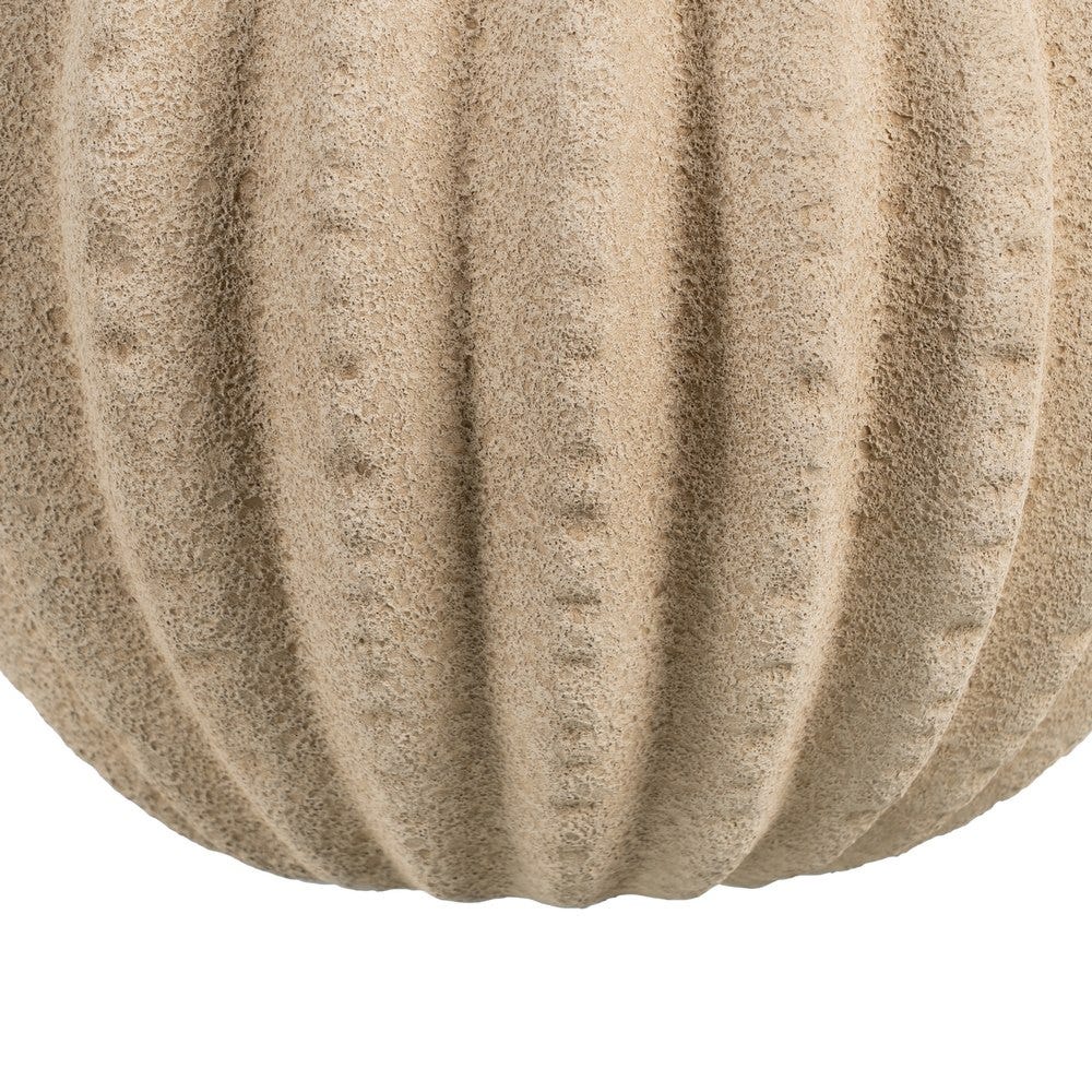 Jarrón Crema Cerámica Decoración 31 x 31 x 28 cm - Imagen 6