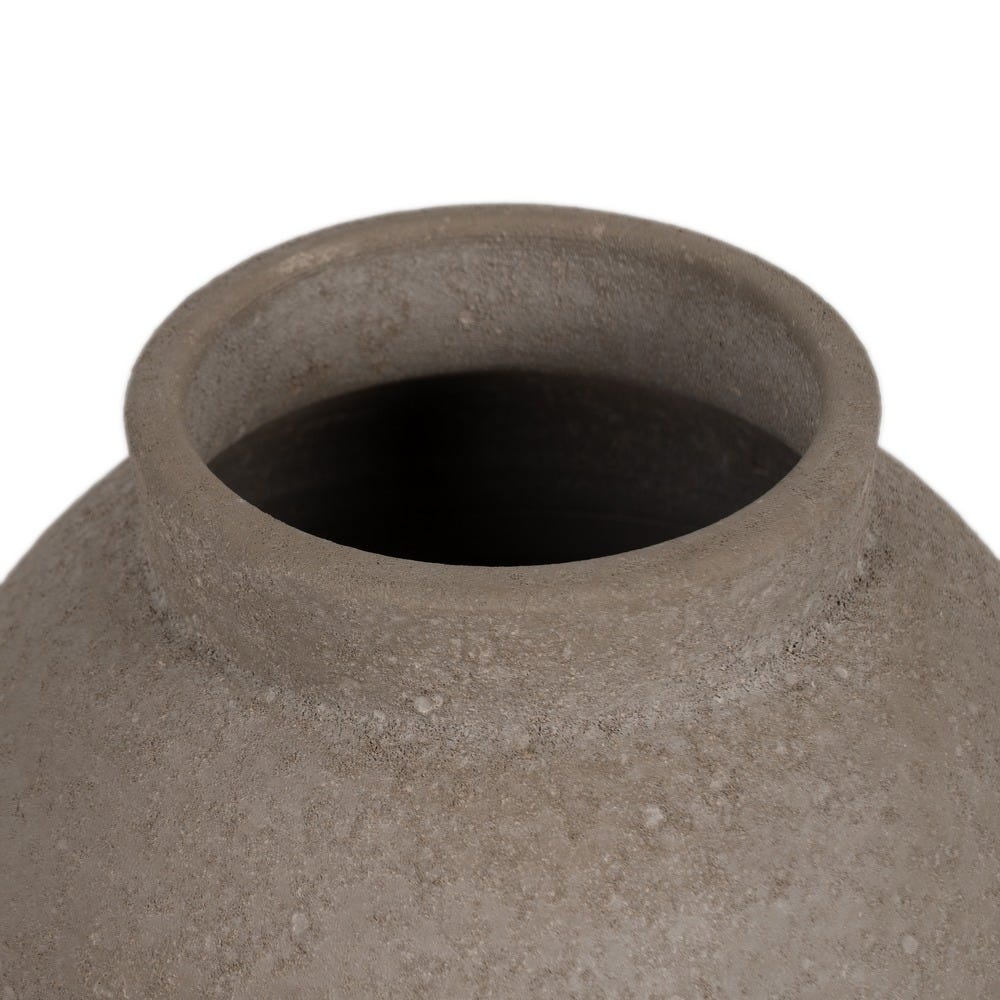 Jarrón Gris Cerámica Decoración 26 x 26 x 60 cm - Imagen 3