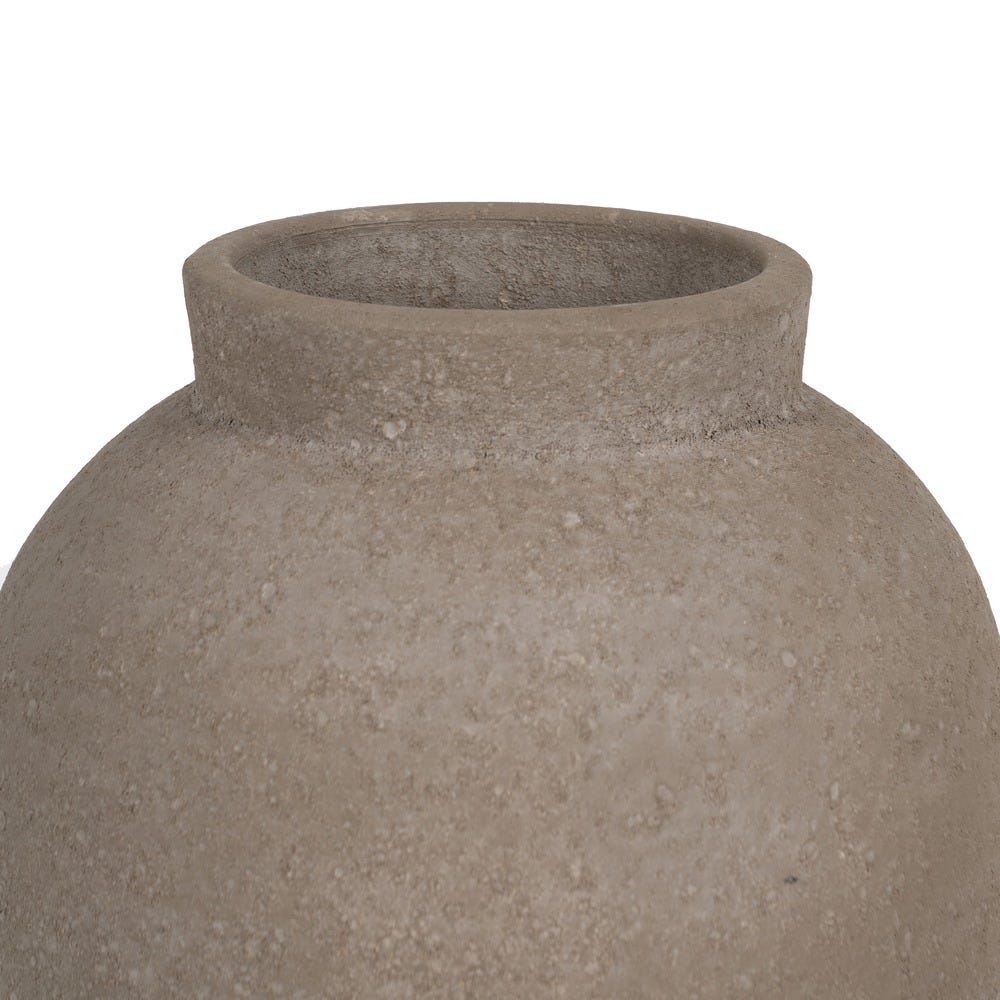 Jarrón Gris Cerámica Decoración 26 x 26 x 60 cm - Imagen 4