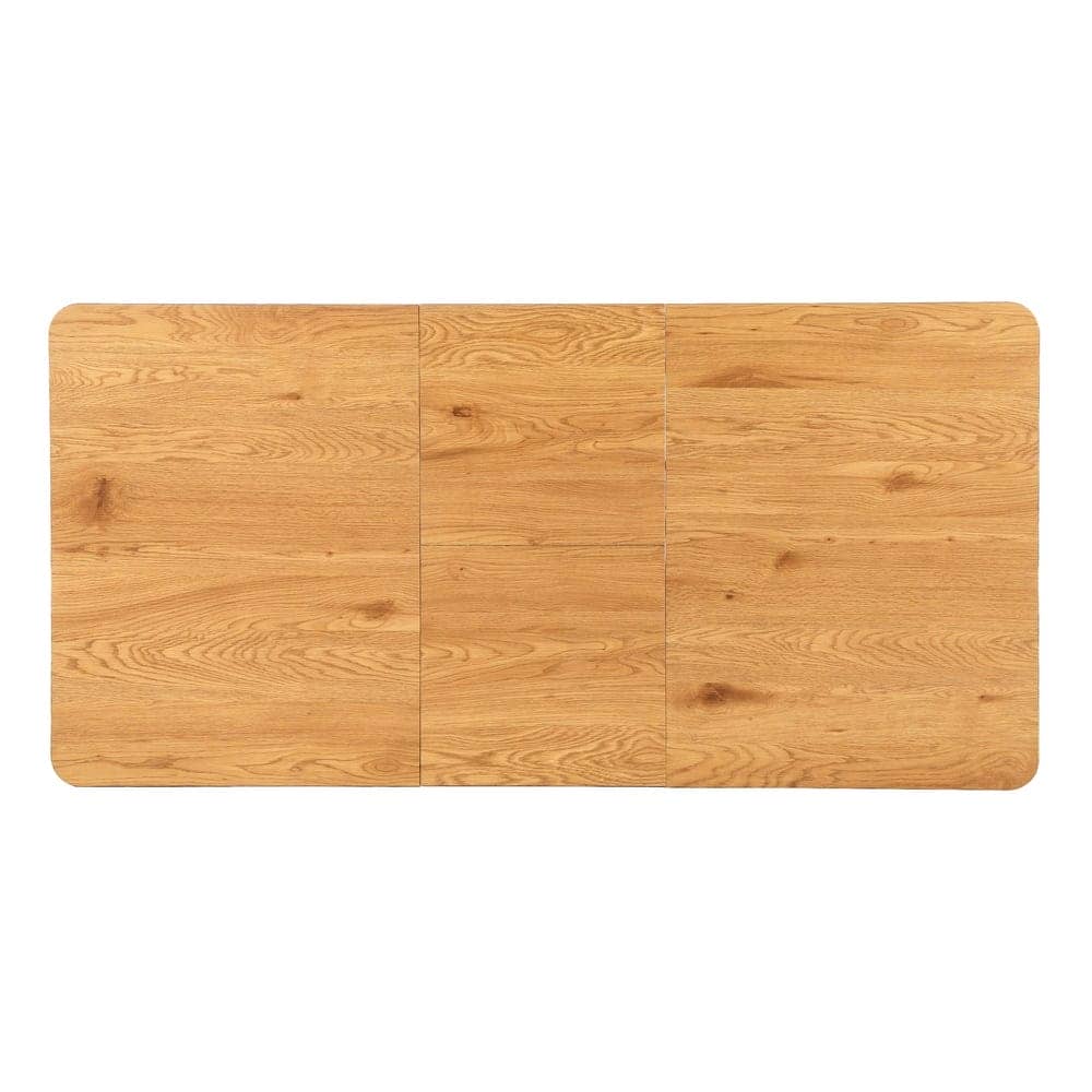 Mesa Extensible Natural DM-Metal 120x80 cm, Altura 75 cm, Patas Hierro - Imagen 13