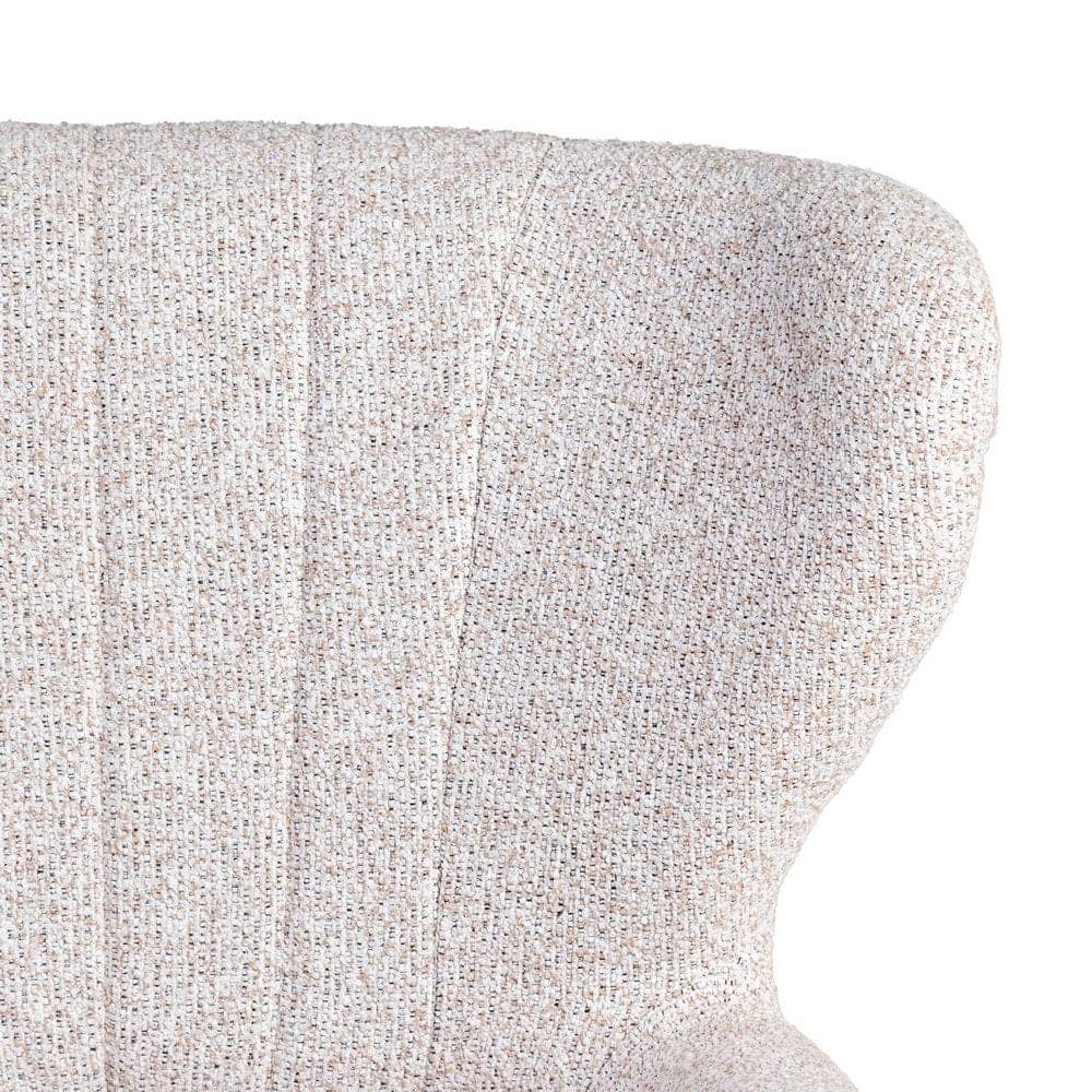 Sillón Jaspeado Crudo de Plywood y Poliester 70x74x90 cm - Imagen 4